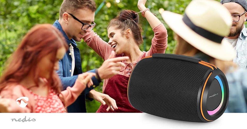 Nedis Bluetooth Högtalare, 40 W - Svart