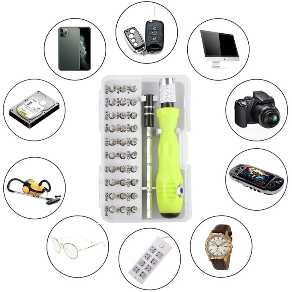 32-i-1 multianvendeligt reparationsværktøjssæt