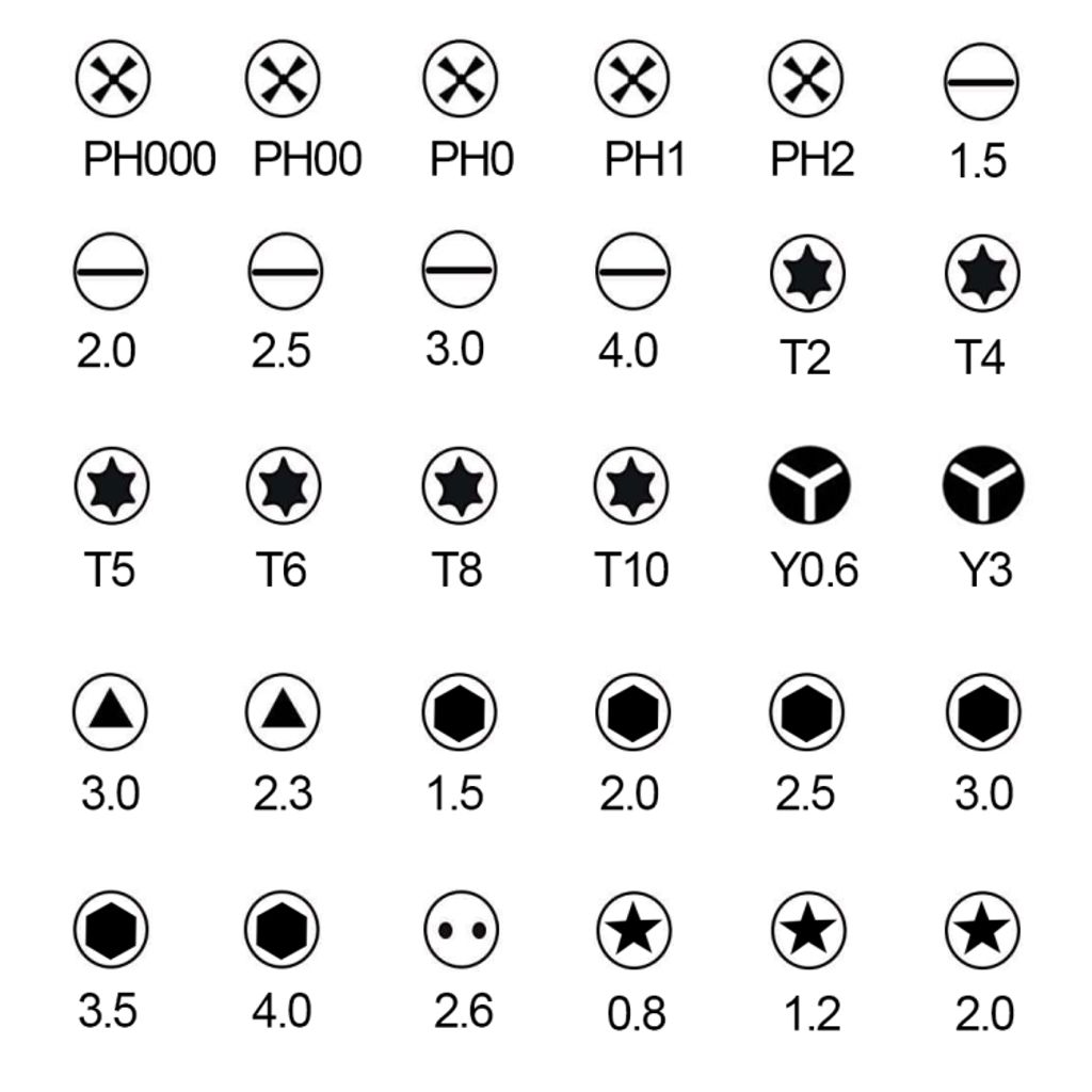 32-i-1 multianvendeligt reparationsværktøjssæt