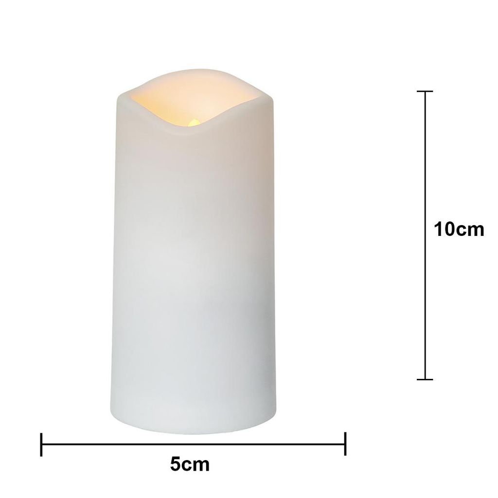 LED GRAVE LIGHT SERENE / 10 cm / Timer / Sensor / Battery