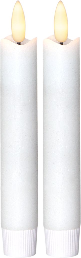 LED ANTILIGHT FLAME / 2-pack / 15 cm / Battery / timer