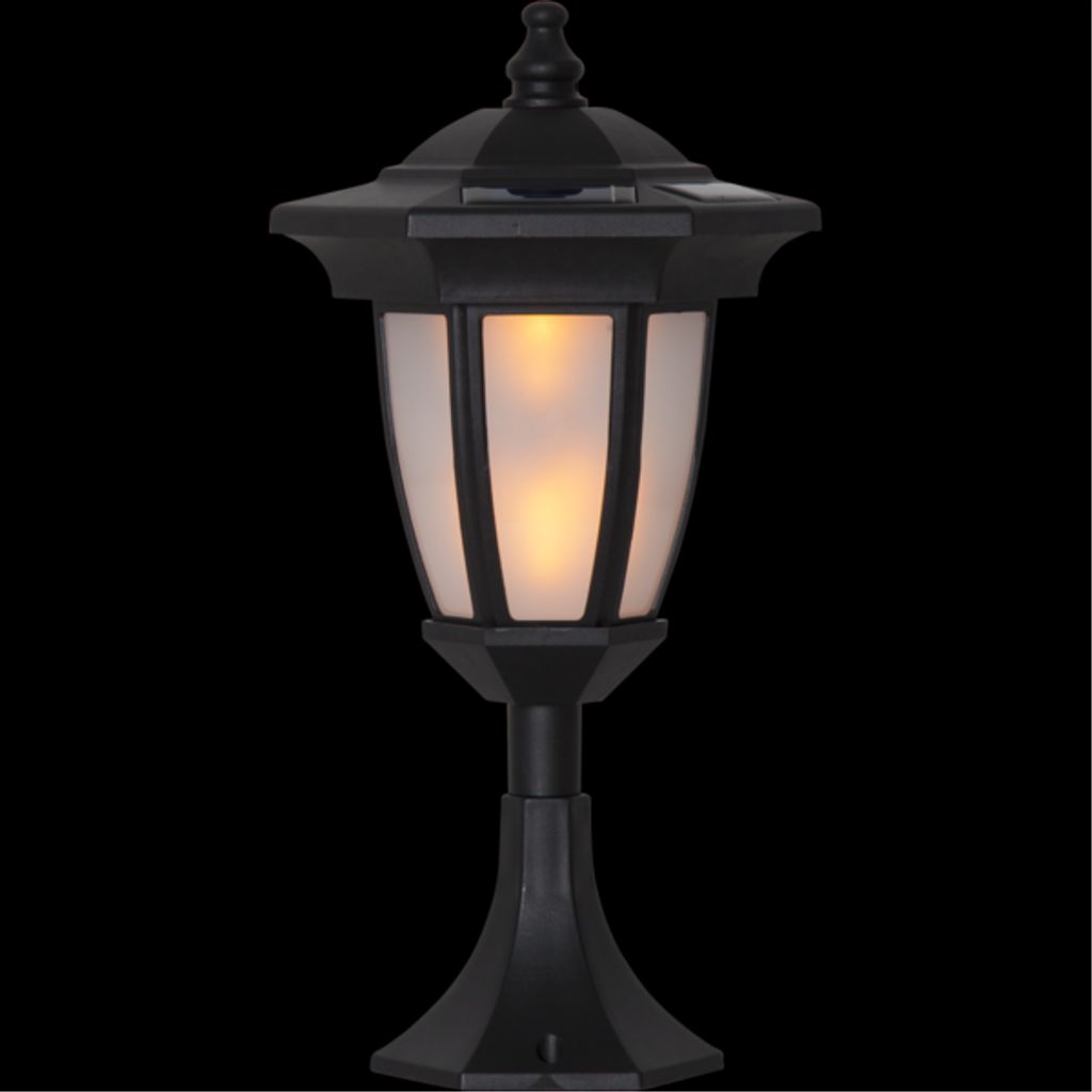 SOLCELLEFAKLEFLAMME / 63 cm / Sensor / Udendørs brug / IP44
