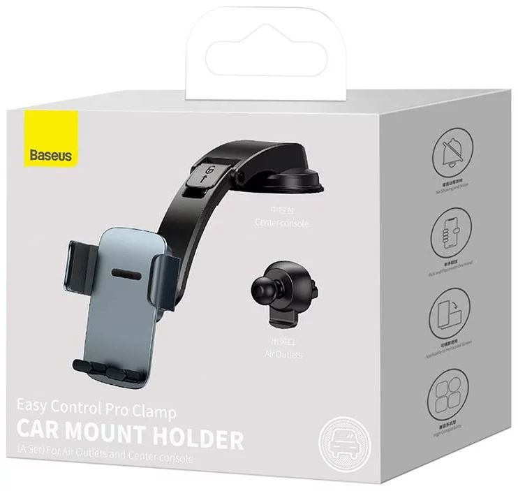 Baseus Easy Control Pro Clamp cell phone holder for the car Spares.se