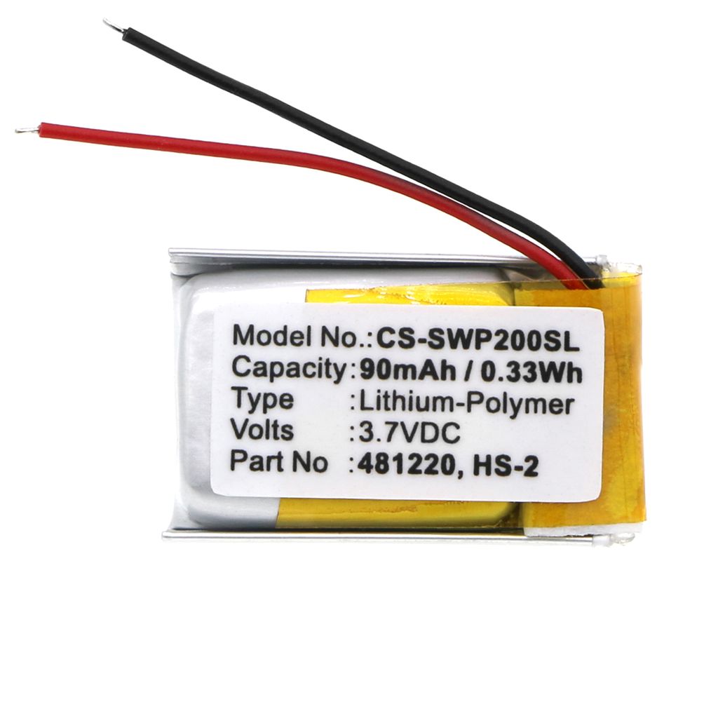 Samsung WE-P301, 3.7V, 90 mAh