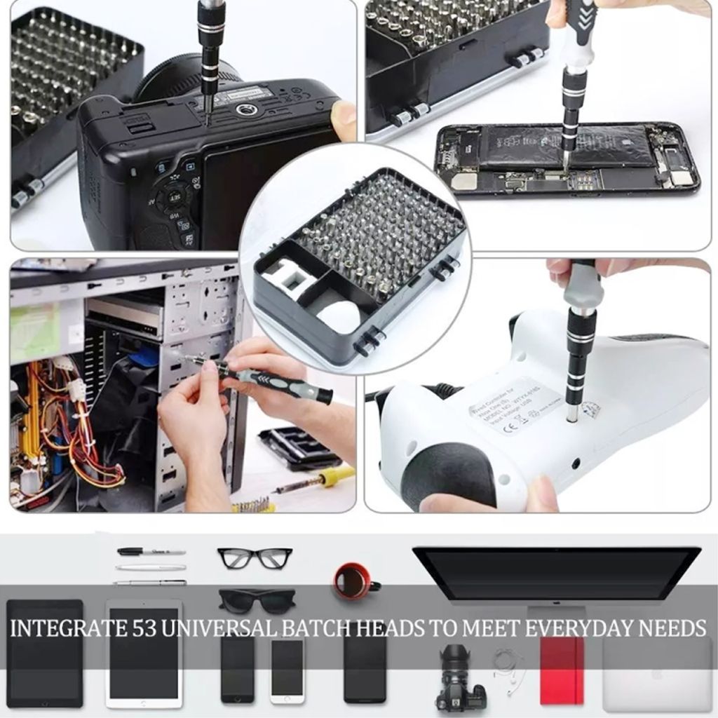 115-i-1 presisjonsskrutrekkersett - gul