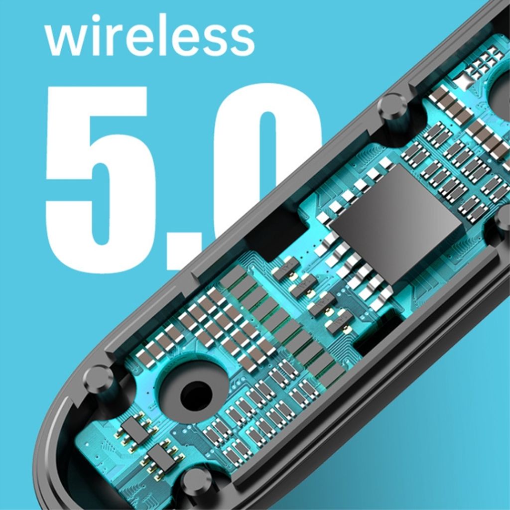 USB-C Bluetooth 5.0 ljudsändare med USB-A adapter – Svart