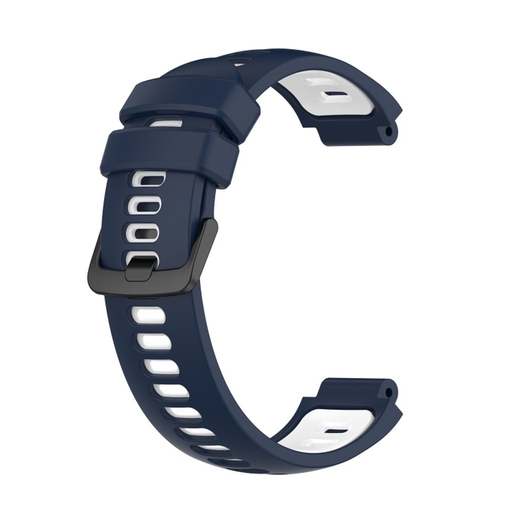 Garmin Forerunner 735 / 735XT klokkerem i silikon - Blå, Hvit