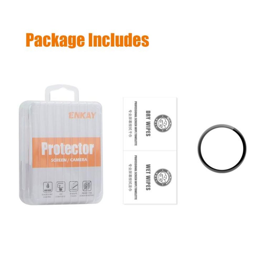 ENKAY Garmin Venu 4 45mm Näytönsuoja – Läpinäkyvä