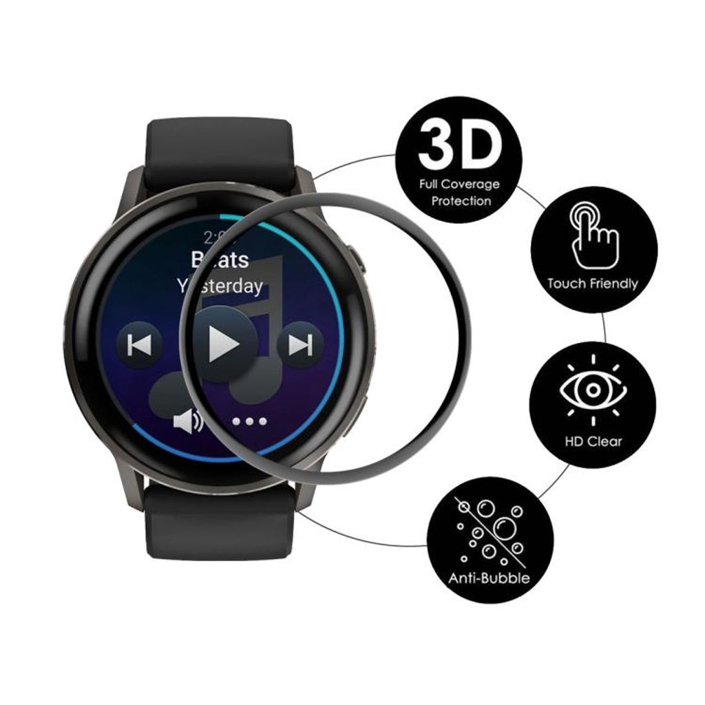 ENKAY Garmin Venu 4 45mm Näytönsuoja, 2 kpl