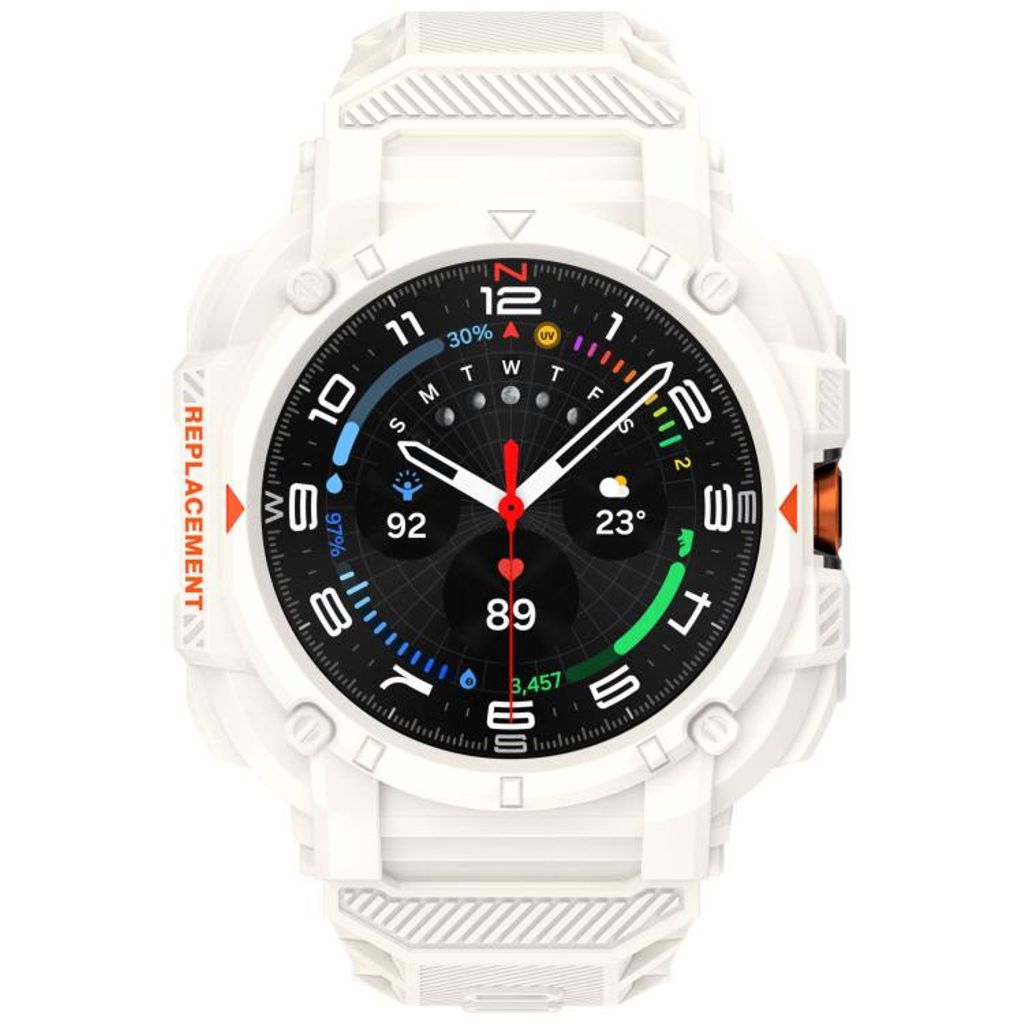 Samsung Galaxy Watch Ultra 47mm/Ultra 2025 Klokkereim – Hvit