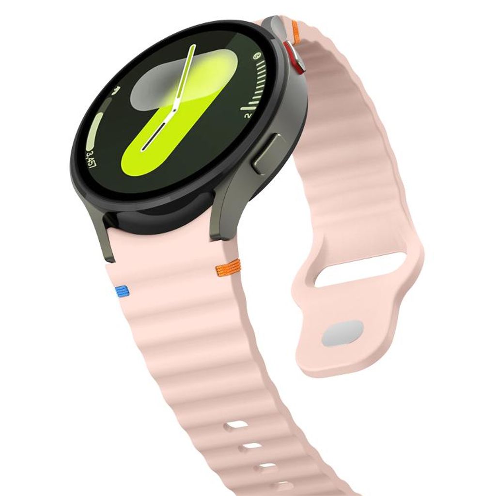 Samsung Galaxy Watch 7 40mm/44mm Silikon Klokkereim - Rosa