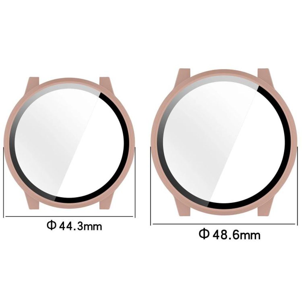 Garmin Venu 4 45mm Kuori Karkaistu Lasi + Muovi – Musta