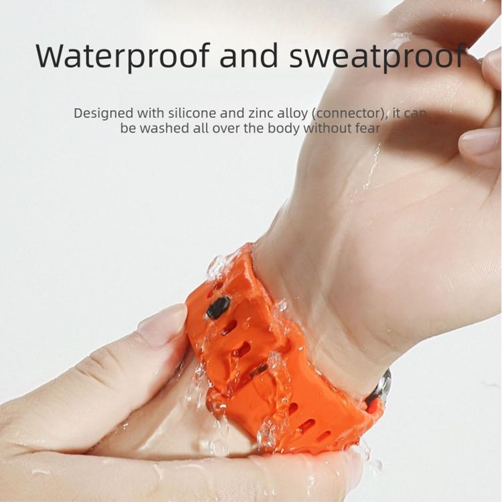 Apple Watch 49mm/46mm/45mm/44mm/42mm Urrem - Orange