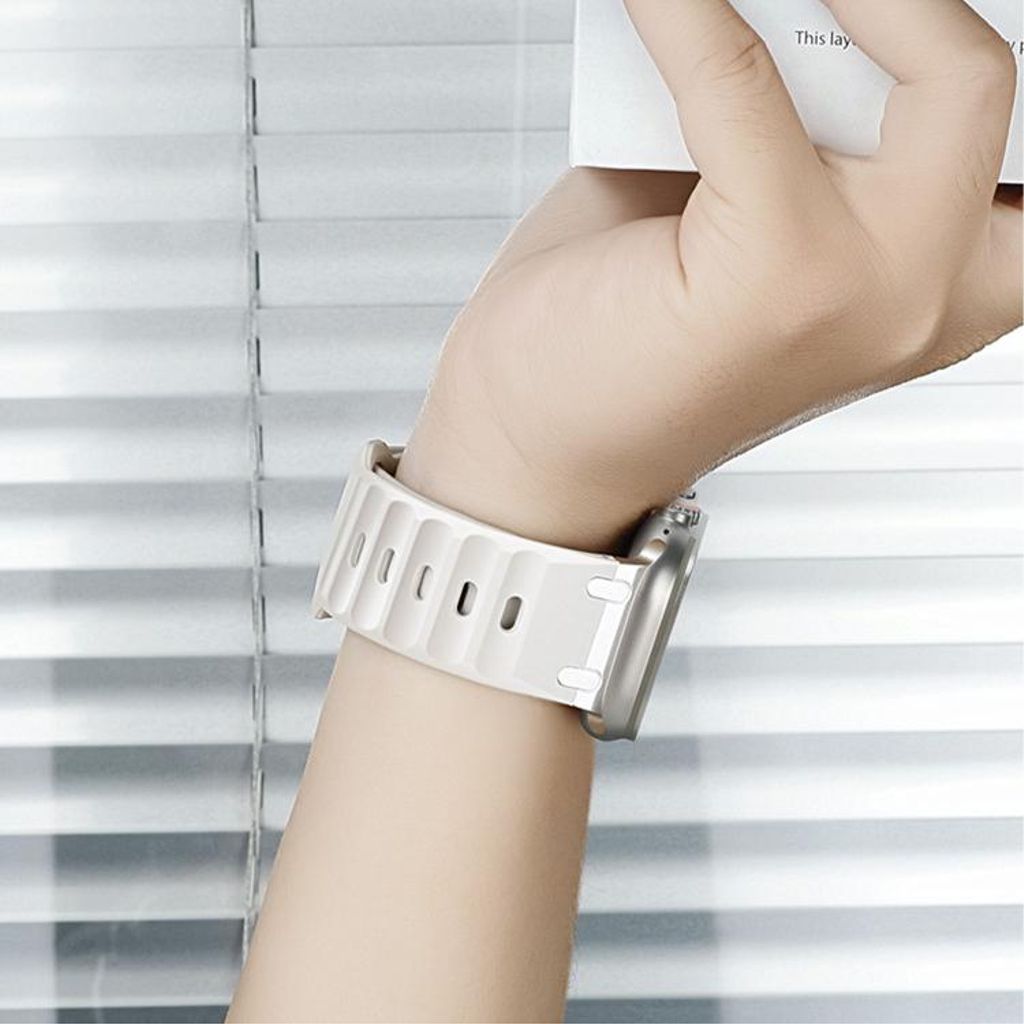 Apple Watch 49mm/46mm/45mm/44mm/42mm Urrem - Grå