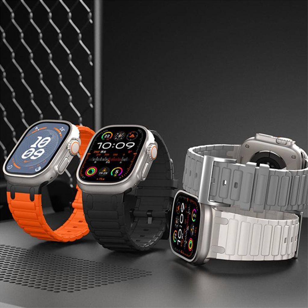 Apple Watch Silikon Klokkereim 42mm/41mm/40mm/38mm - Beige