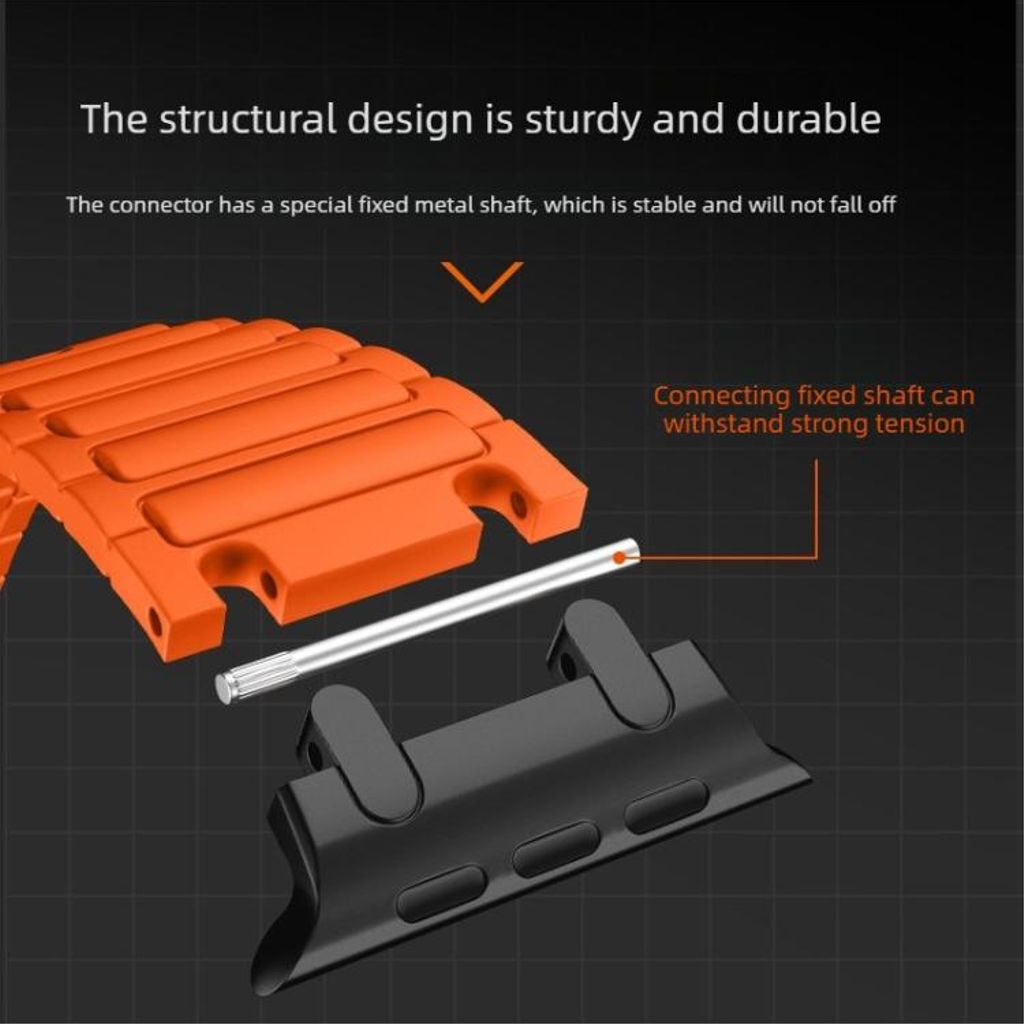 Apple Watch Silikon Klokkereim 42mm/41mm/40mm/38mm – Mørkeblå