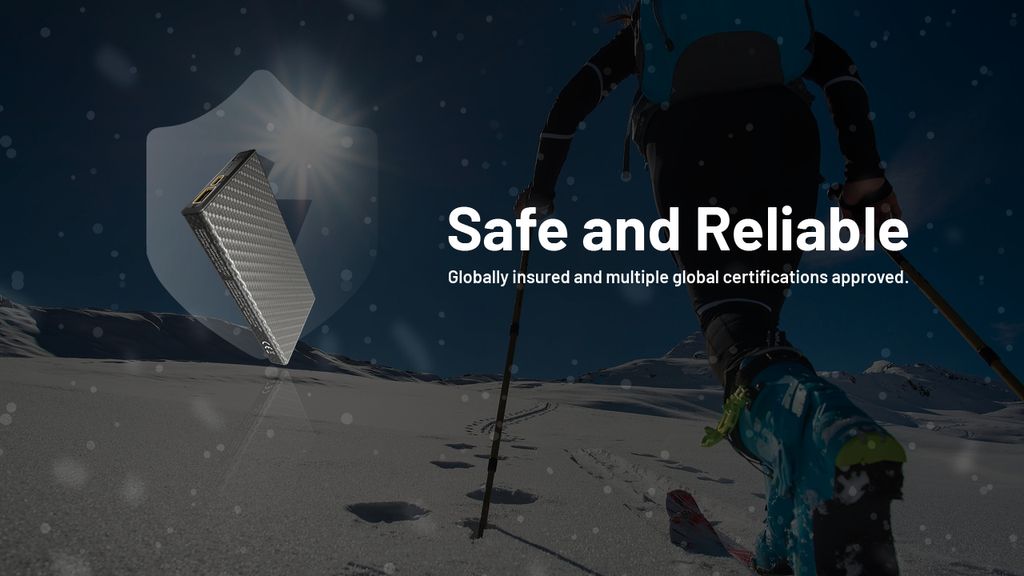 Nitecore SUMMIT 10000 Powerbank 10000mAh - Low Temperature Resistant Carbon Fiber