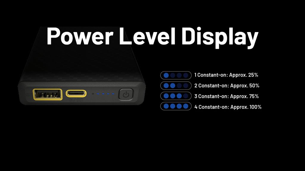 Nitecore SUMMIT 10000 Powerbank 10000mAh - Low Temperature Resistant Carbon Fiber