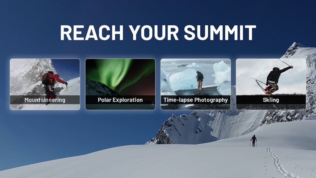 Nitecore SUMMIT 20000 Powerbank 20000mAh - Low Temperature Resistant Carbon Fiber