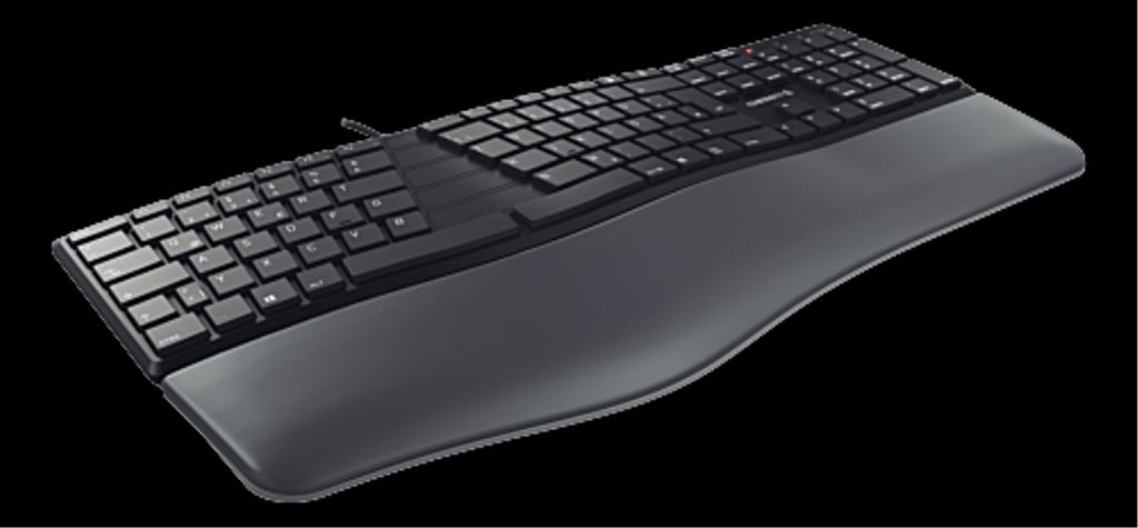Cherry KC 4500 Ergo -näppäimistö - musta