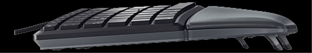 Cherry KC 4500 Ergo -näppäimistö - musta