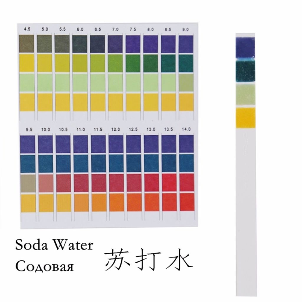 100 strimler pH-testpapir 0-14 skala til vandtestning