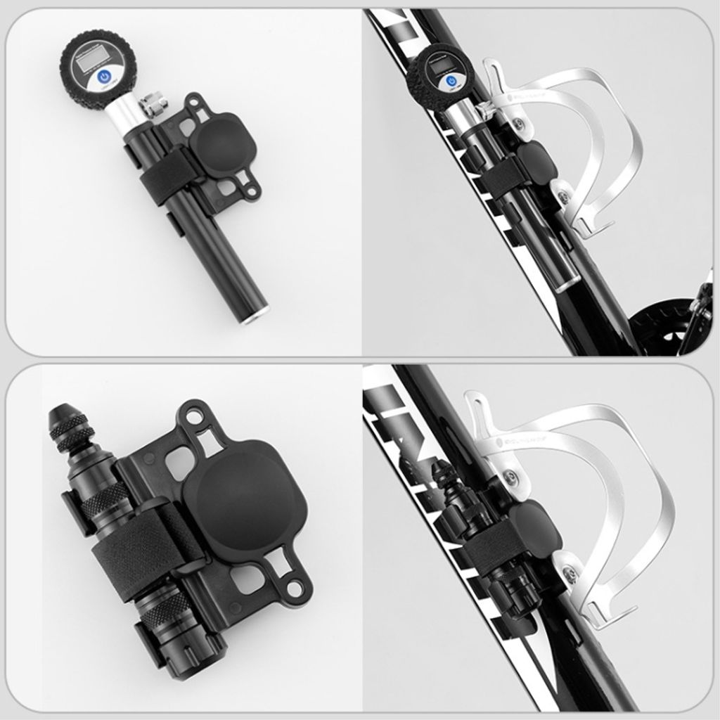 Dold cykelfäste för AirTag 2nd Gen/1st Gen - Svart