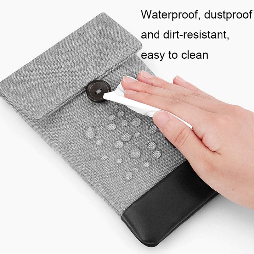 Baona vanntett beskyttelsespose for kabler – svart