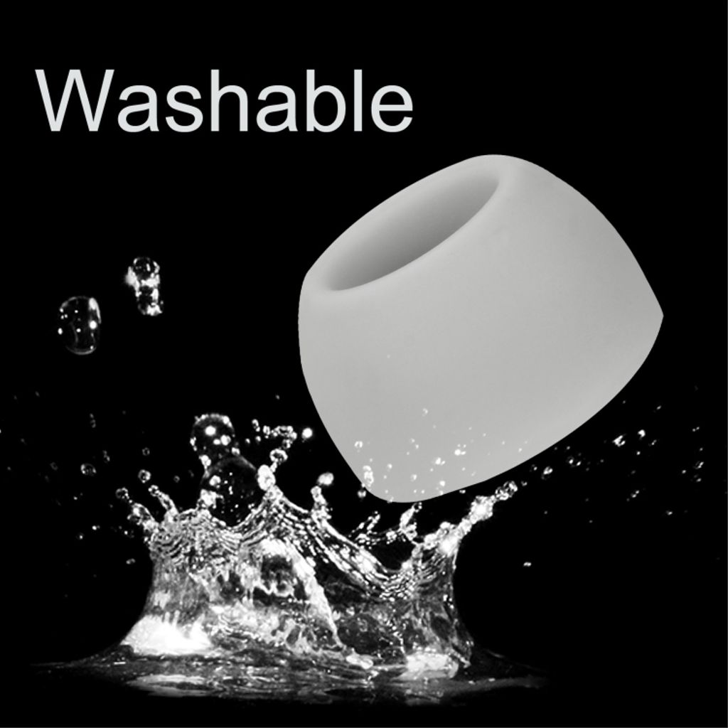 Silikonöronkuddar till Samsung Galaxy Buds Pro, Large – Svart