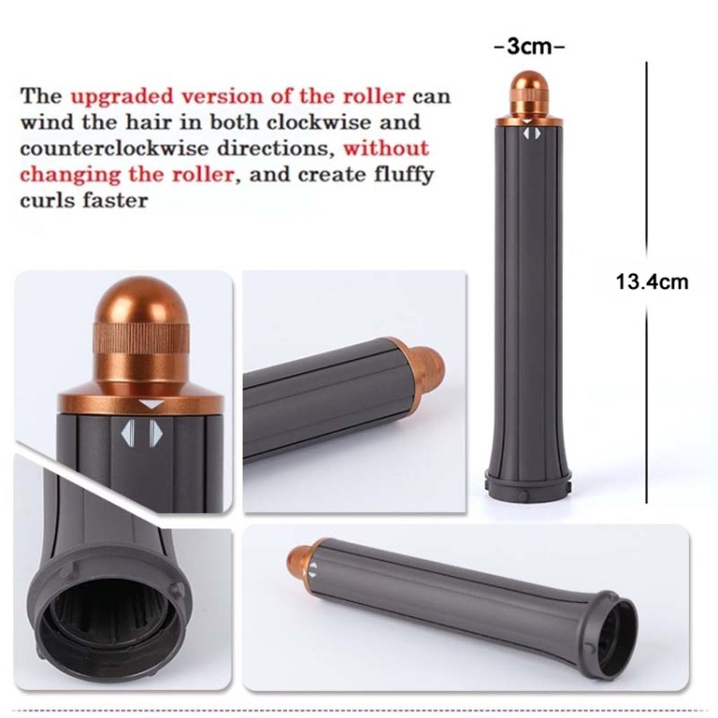 Kiharrinsovitin 40 mm Dyson Airwrap HD01/02/03/04/08 -kihartimelle – Vaaleanpunainen