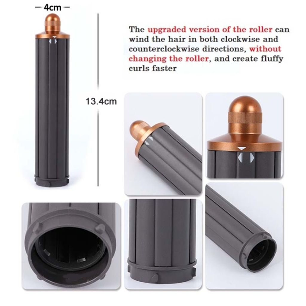 Kiharrinsovitin 40 mm Dyson Airwrap HD01/02/03/04/08 -kihartimelle – Vaaleanpunainen