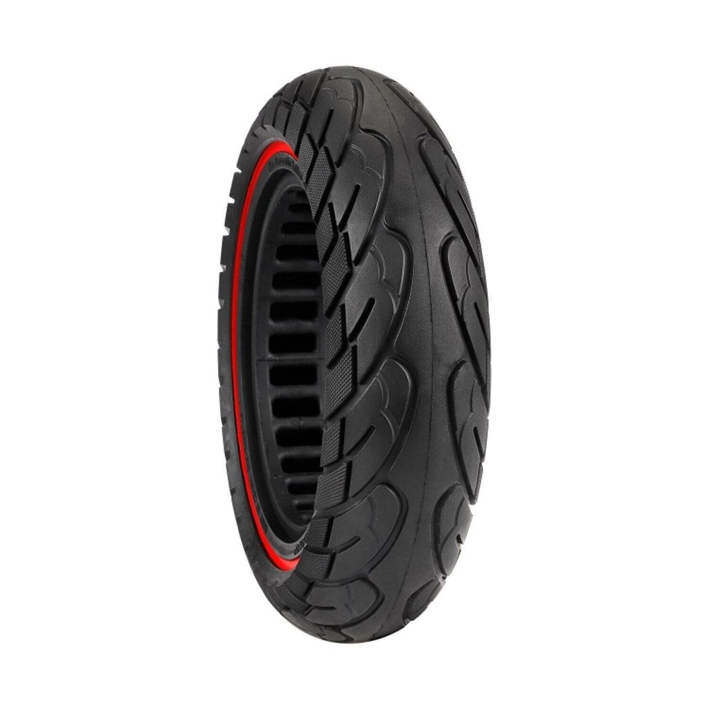 Ninebot Max G30 10 x 2,5 tommers solid gummidekk med rød linje