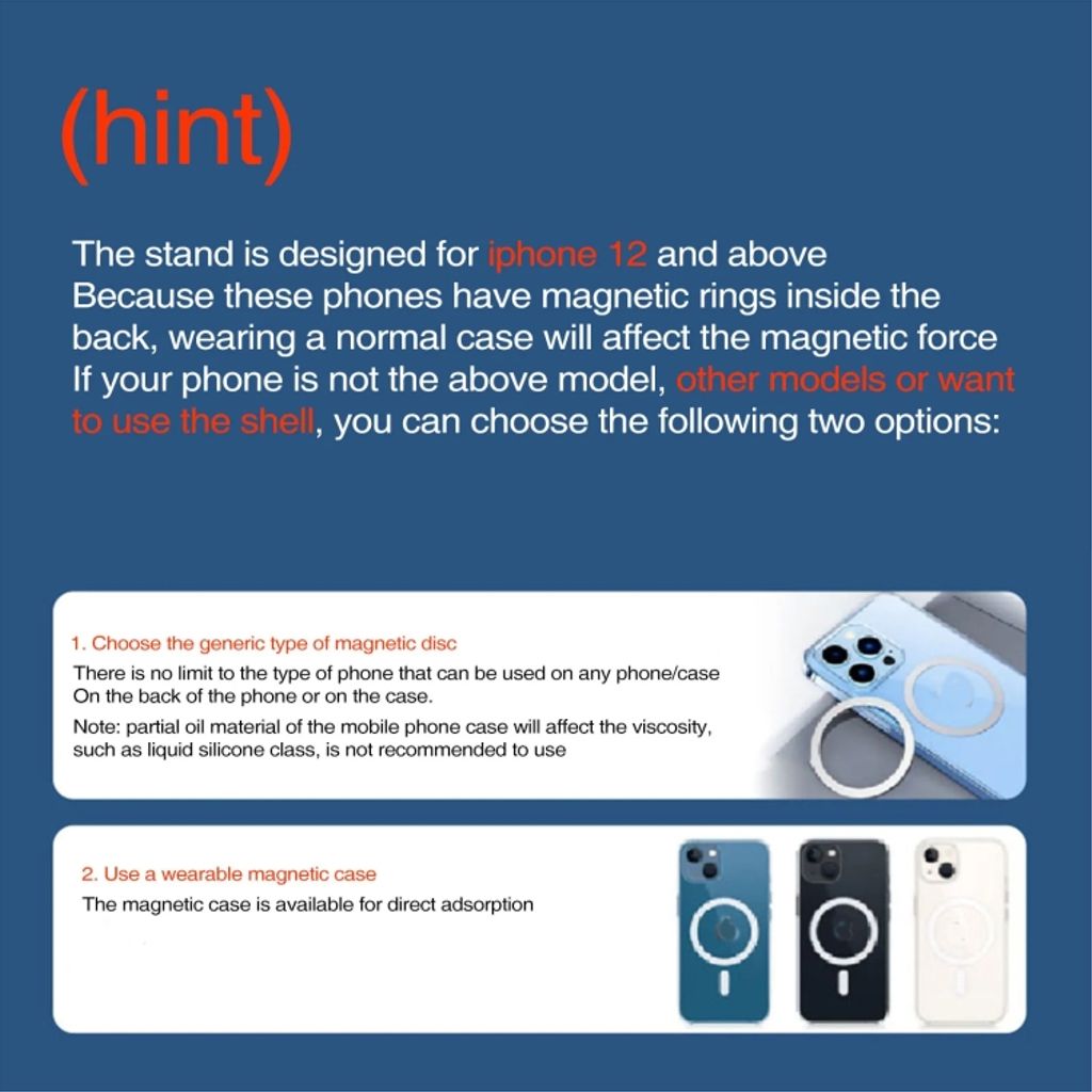 Magnetisk selfiepinne/tripod med fjärrkontroll, 61cm – Svart