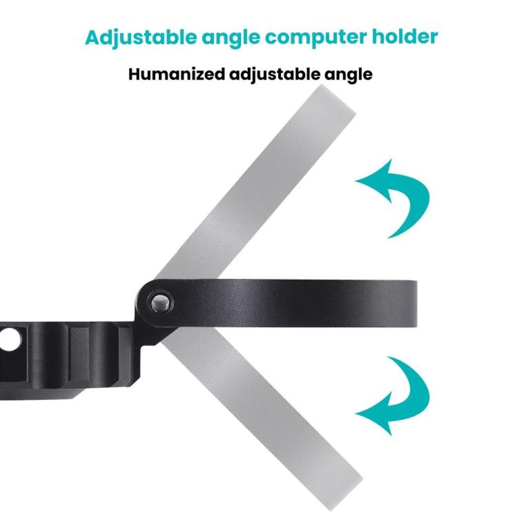 Sykkelstyrefeste for AirTag 2./1. generasjon – svart