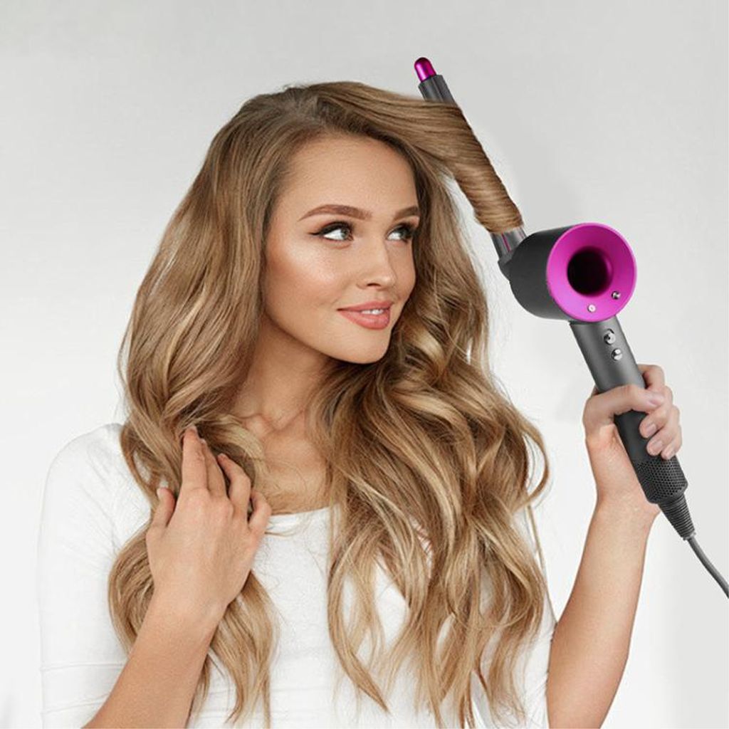 Lokktilbehør 20 mm til Dyson Airwrap HS01/HS05, 2-pakning - Rosa