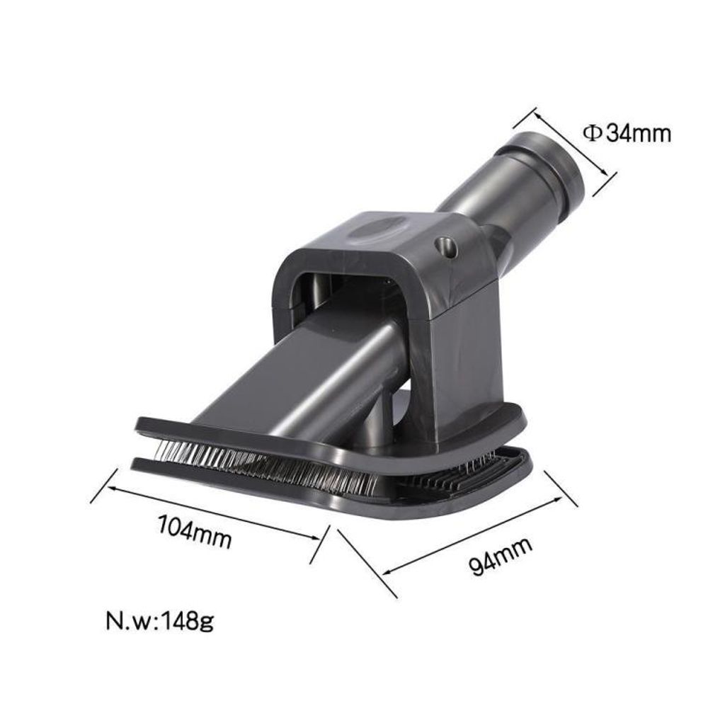 4-i-1 tilbehørspakke med kæledyrsbørste til Dyson V6/V7/V8/V10/V11/V15