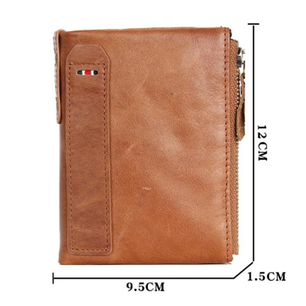 RFID-blokkerende skinnlommebok – svart