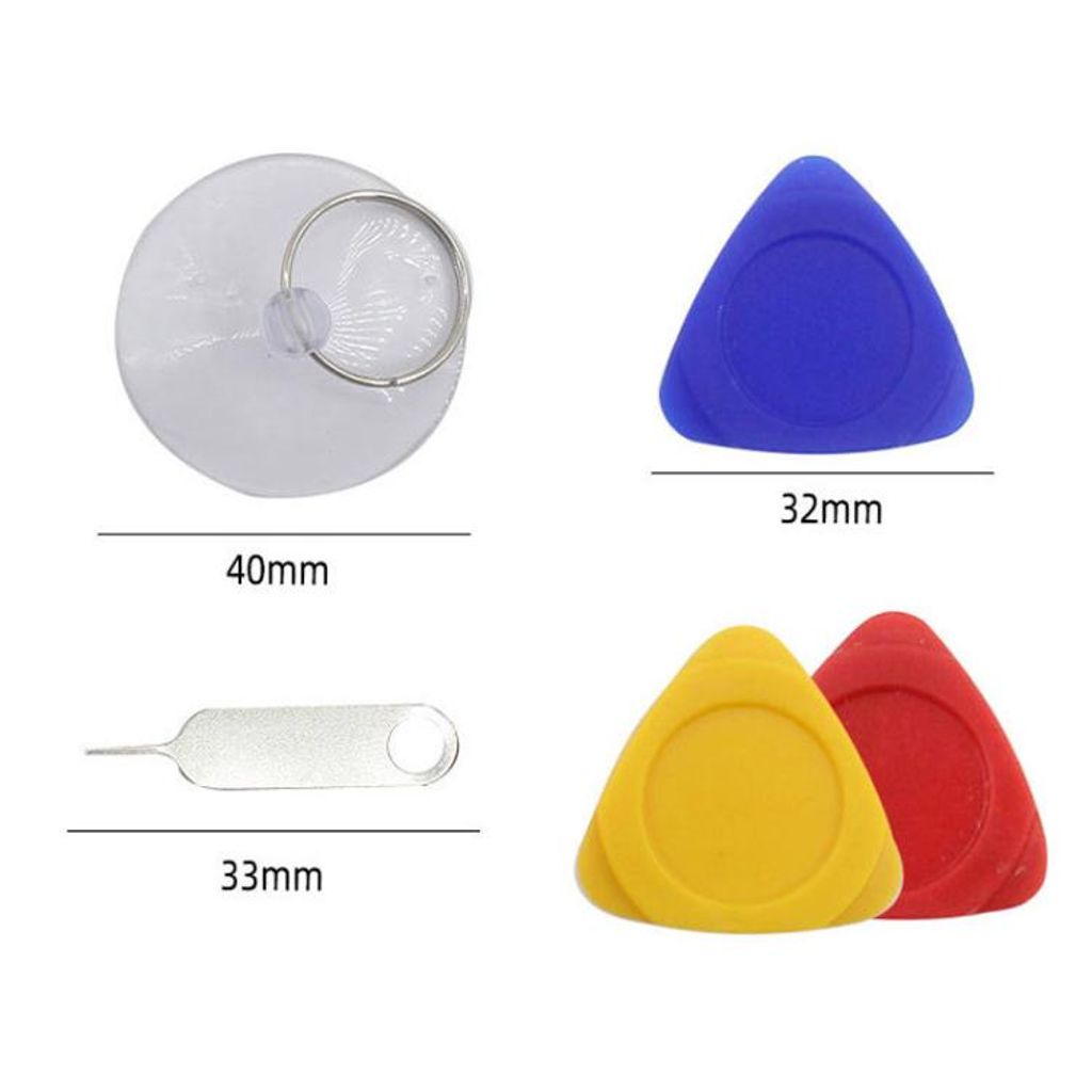 Verktøysett for reparasjon og demontering av mobiltelefoner, 26 deler