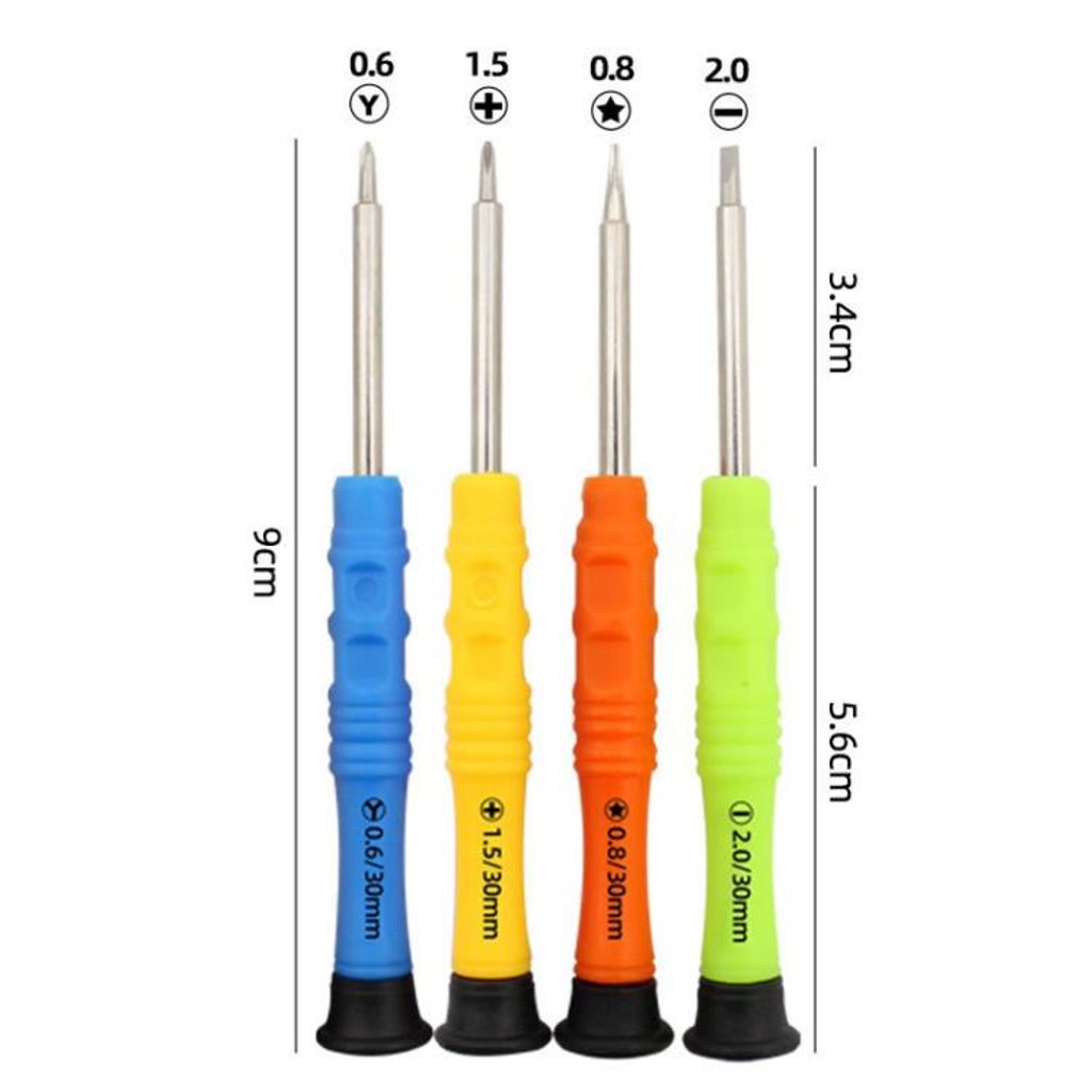 Reparationsværktøjssæt til mobil og tablet, 22 dele