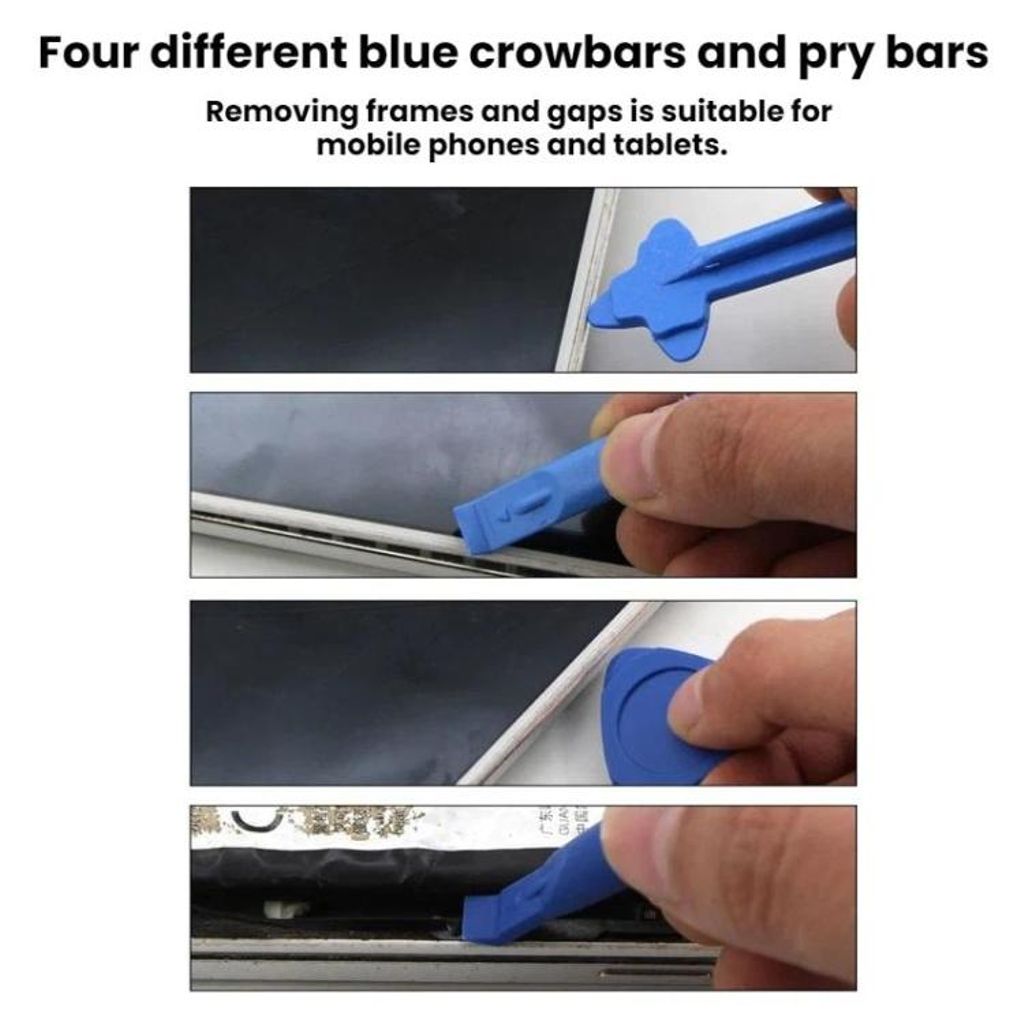 Reparationsværktøjssæt til mobil og tablet, 22 dele