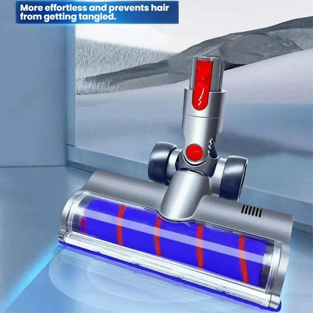 Dyson V15/V8 Slim/V11/V10/V7/V8 Gulvmundstykke med blød + direkte drevbørste