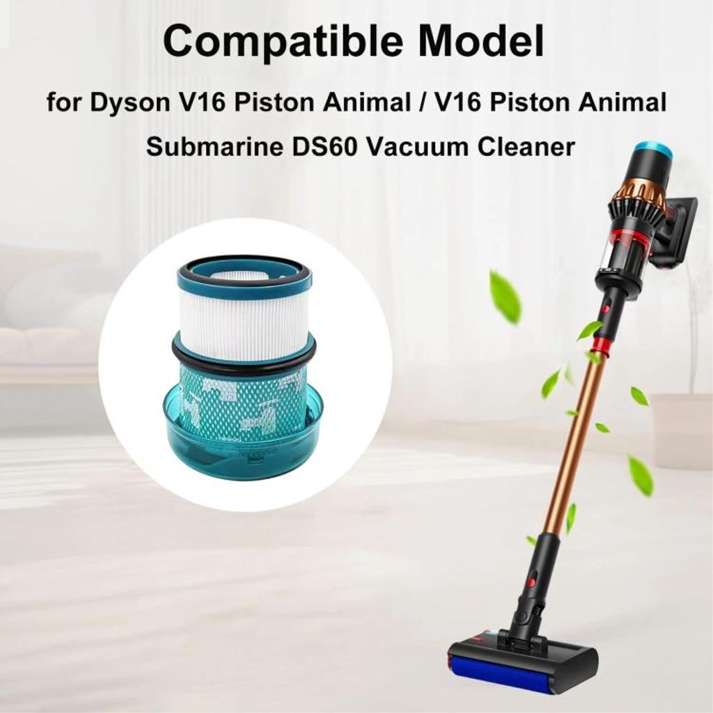 Udskiftningsfilter til Dyson V16 Piston Animal / Nautic – Blå