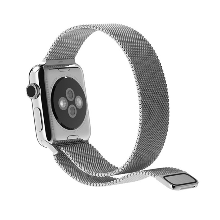 Magnetisk Klokkereim i Rustfritt stål for Apple Watch Ultra / Ultra 2 49 mm etc - Sølv