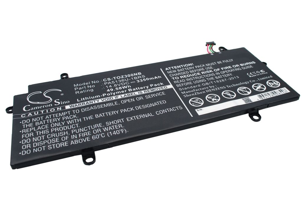 Toshiba Portege Z30-00Q005, 14.8V, 3350 mAh