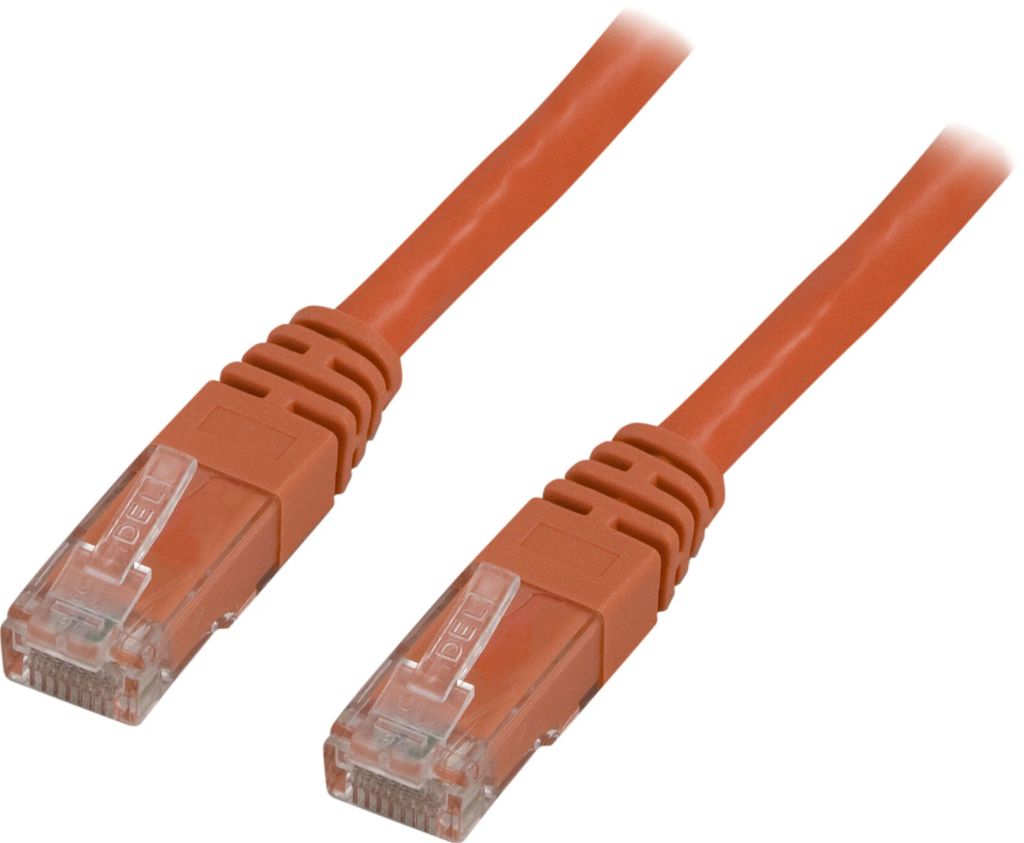 U/UTP Cat6 patchkabel LSZH 1m Orange