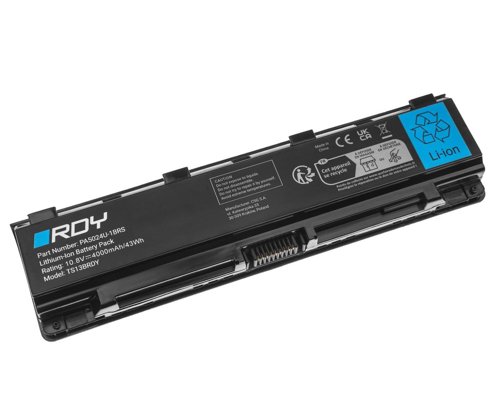 RDY-Batterie PA5024U-1BRS für Toshiba Satellite C850 C855 C870 L850 L855