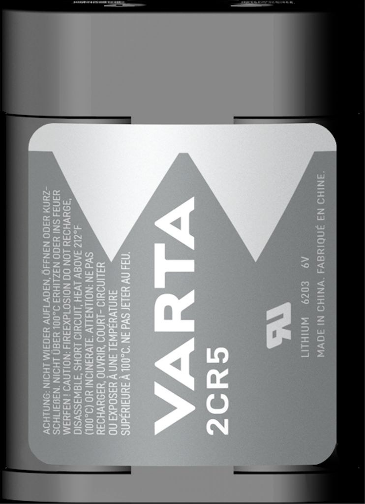 VARTA Litium Cylindriskt batteri 2CR5