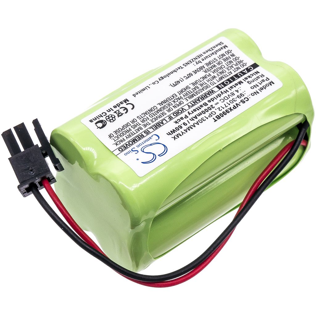 99-301712 för Visonic, 4,8V, 2000mAh