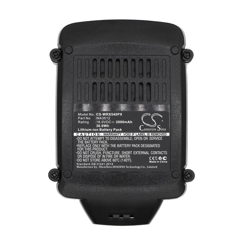 Worx WU289, 18.0V, 2000 mAh