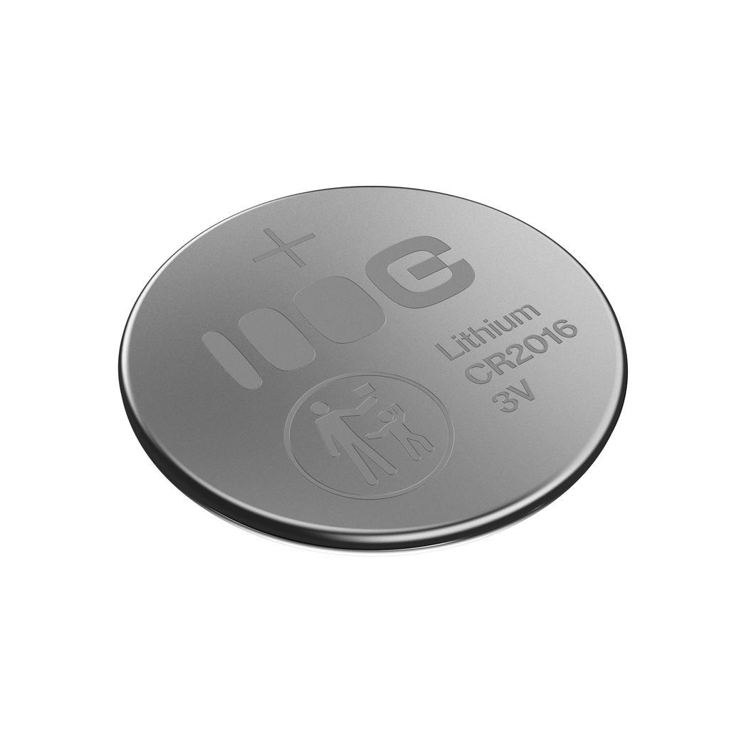 Green Cell Blister 5x litium knappcellebatteri CR2016 3V 80mAh